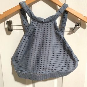 Acacia halter in sky blue